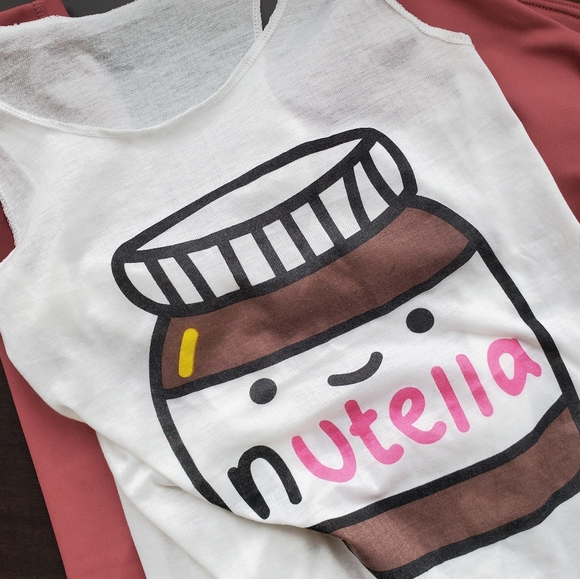 🔥3/$30 Nutella Tank - Picture 1 of 6